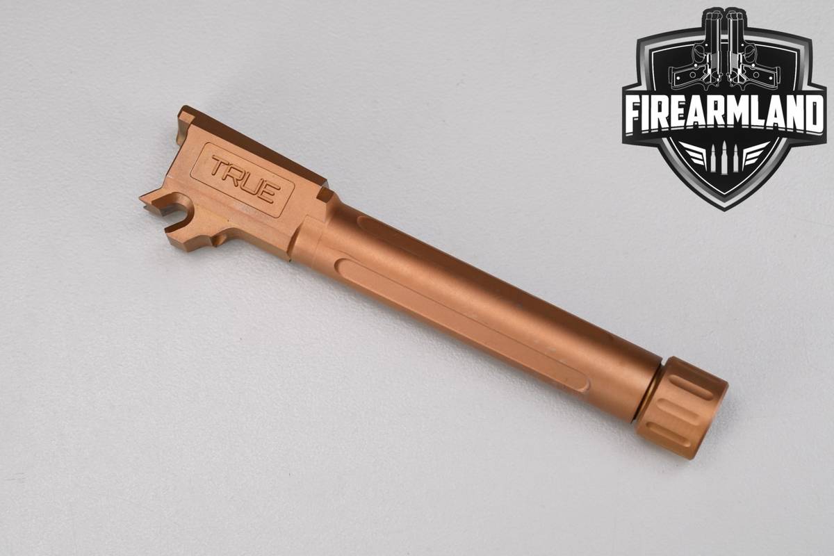 True Precision P365 XL Threaded Barrel 4.35" Copper TiCN