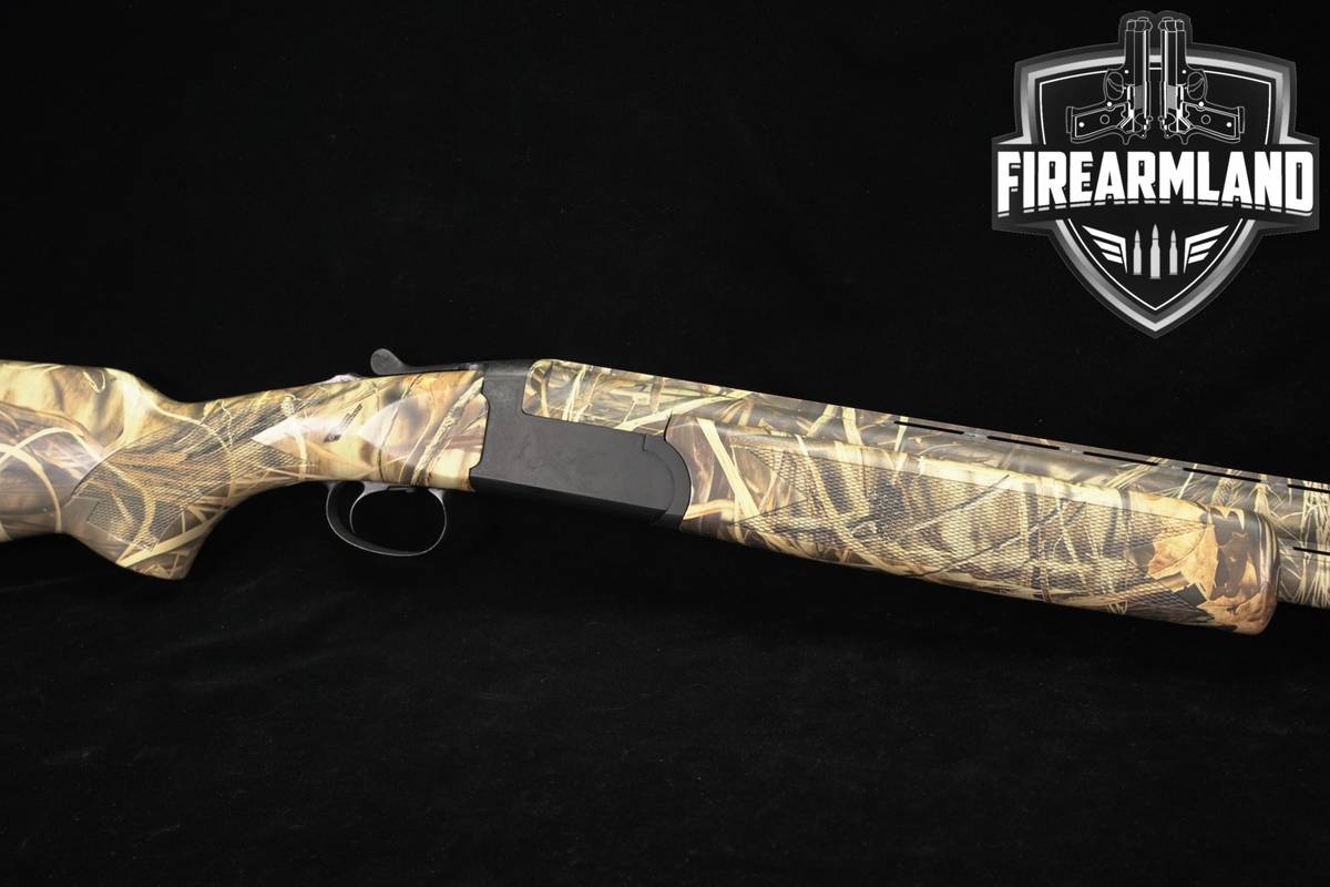 Fausti Waterfowl II 2 12-Gauge 28" Black & Wetlands Camo O/U VENT-RIB