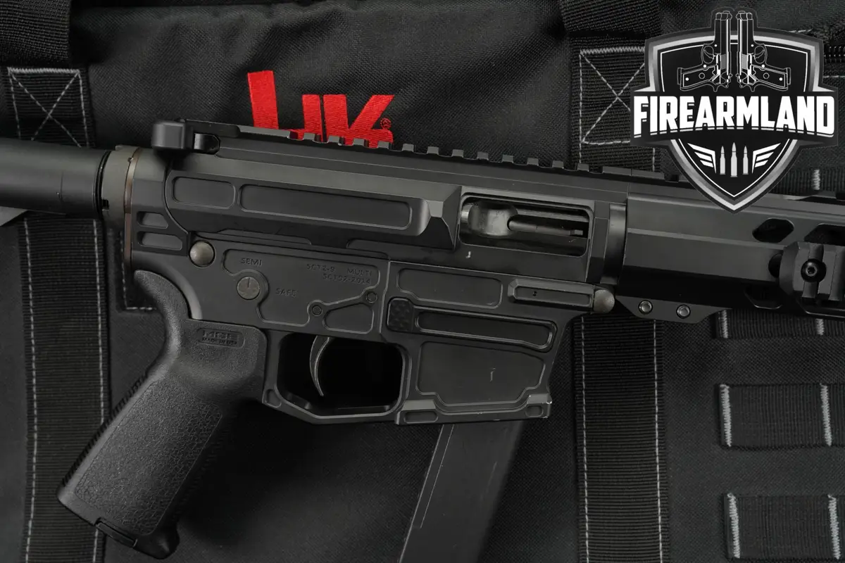 Shark Coast Customs SCT2-9 Midnight 9mm AR9 AR SCT-2 BRACE +ORIG CASE