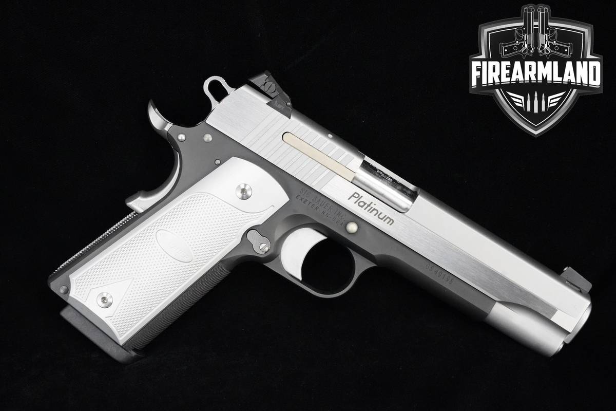 Sig Sauer 1911 Platinum Elite 45 ACP Sig-Sauer 1911-Platinum-Elite +CASE