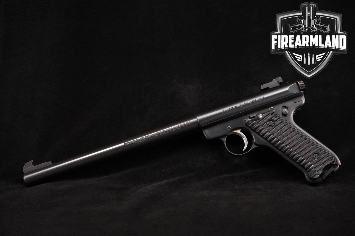 1993 Ruger Mark II Target KMK10 22LR 10" Satin Stainless MK-2 MKII