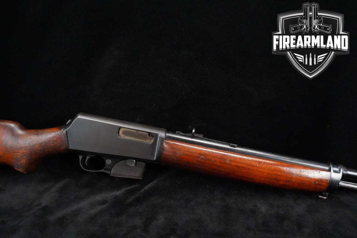 VINTAGE 1955 Winchester Model 1907 Plain Sporting 351-WSL 20" Blued Win-07