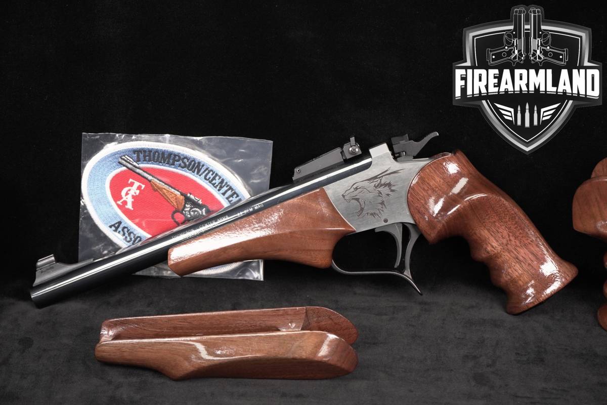 SSK Firearms SSK50 50 Lynx Logo 44 Rem Mag 10" Stainless & Hardwood +PARTS