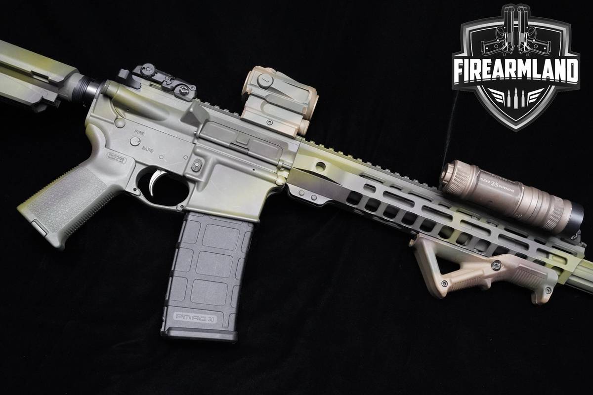 CUSTOM Palmetto State Armory (PSA) PA-15 10.5" AR-15 AR15 PSA PA15 +OPTIC