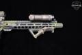 Palmetto State Armory (PSA) PA-15 5.56mm NATO Custom Rattle Can Woodland in Excellent Condition Image 5