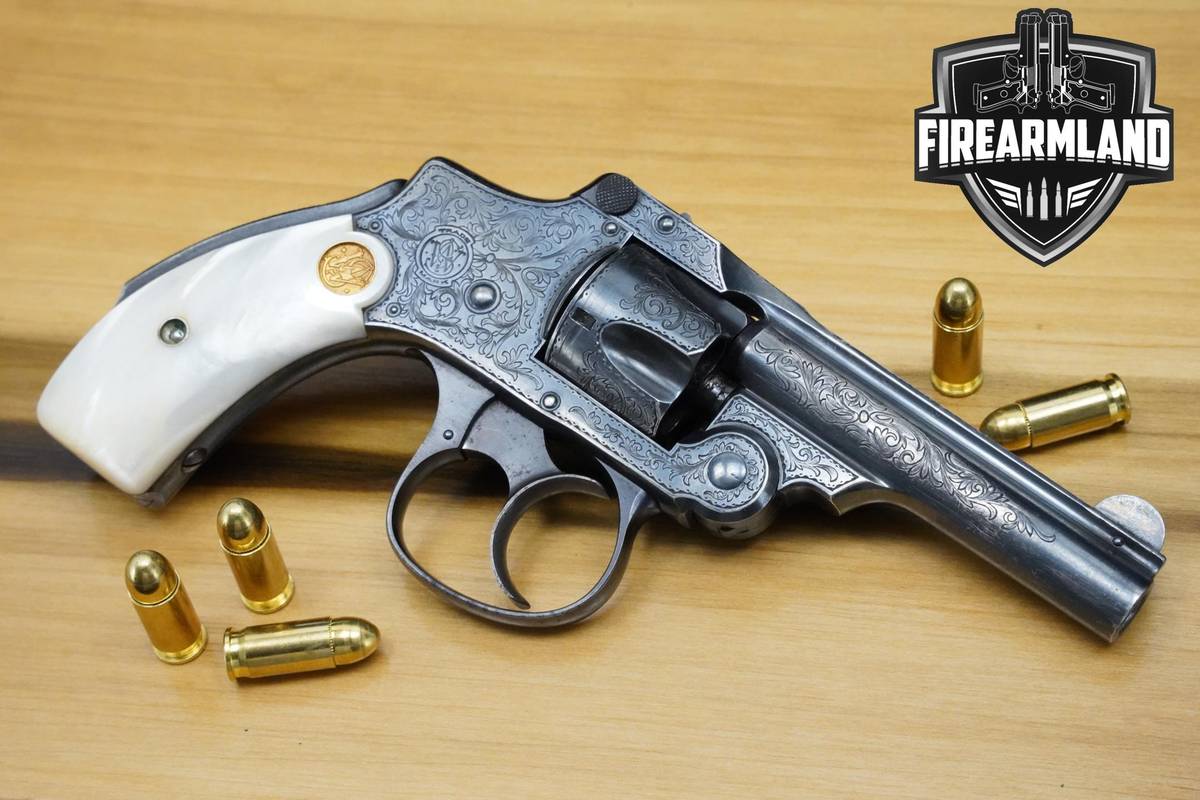 RARE Smith & Wesson .32 Safety Hammerless 2nd Model ENGRAVED 32-S&W 3"