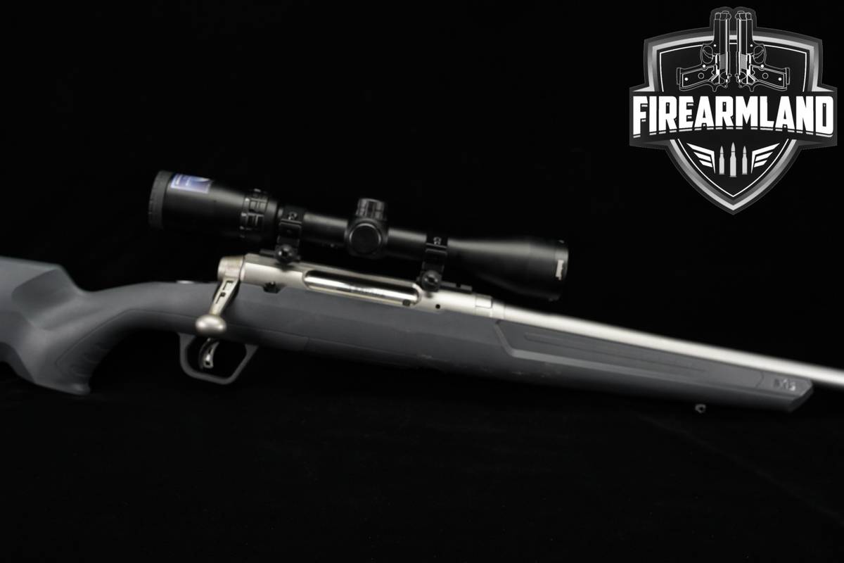 Savage Arms Axis II Stainless 6.5 Creedmoor 22" +BUSHNELL SCOPE