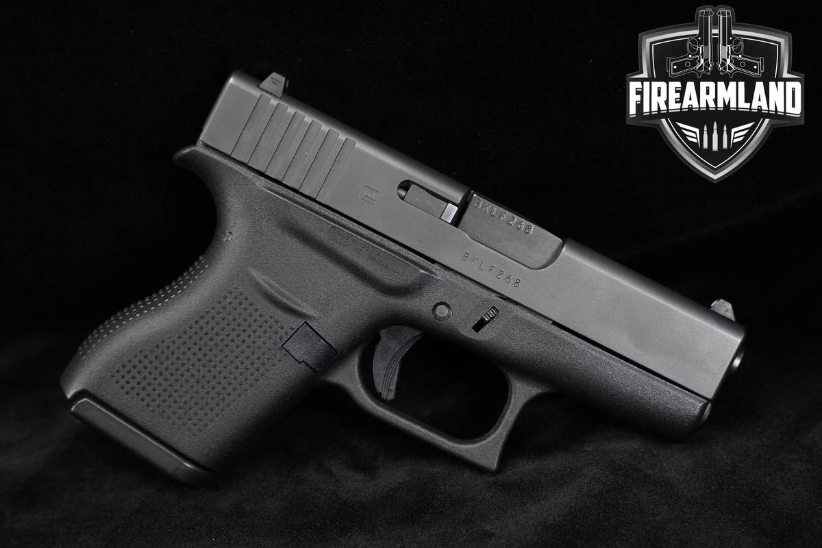 Glock 43 Slimline 9mm G43 +4 MAGS & ORIG CASE