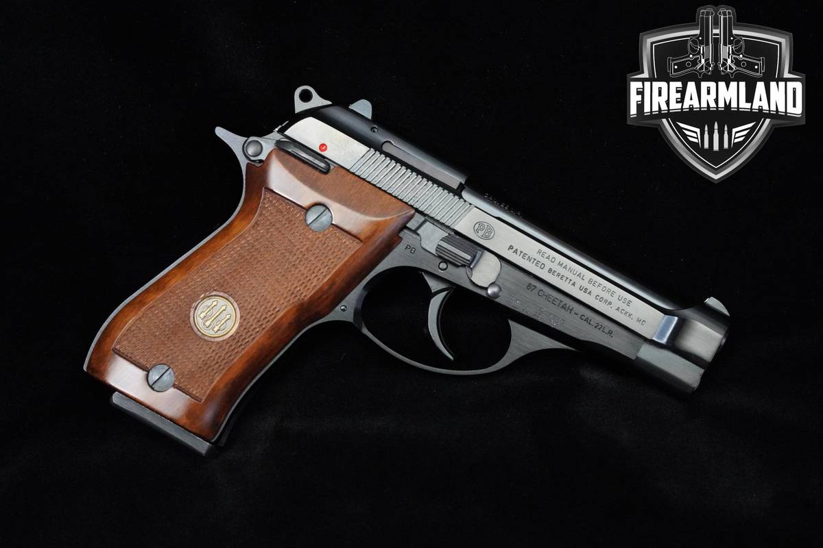 1996 Beretta Model 87 Cheetah 22LR 3.8" Black Bruniton Beretta 87 ORIG CASE
