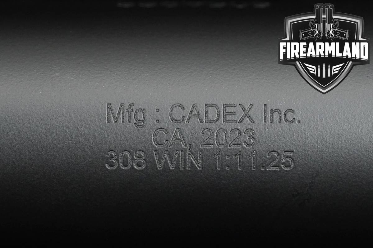Cadex Defense Kraken 308 Win Barrel 20" Fluted Threaded 1:11.25 Twist Rate