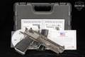 Magnum Research Desert Eagle Mark XIX Stainless, Integral Muzzle Brake, Custom Engraved .50 AE Brushed Stainless in Excellent Condition Image 2