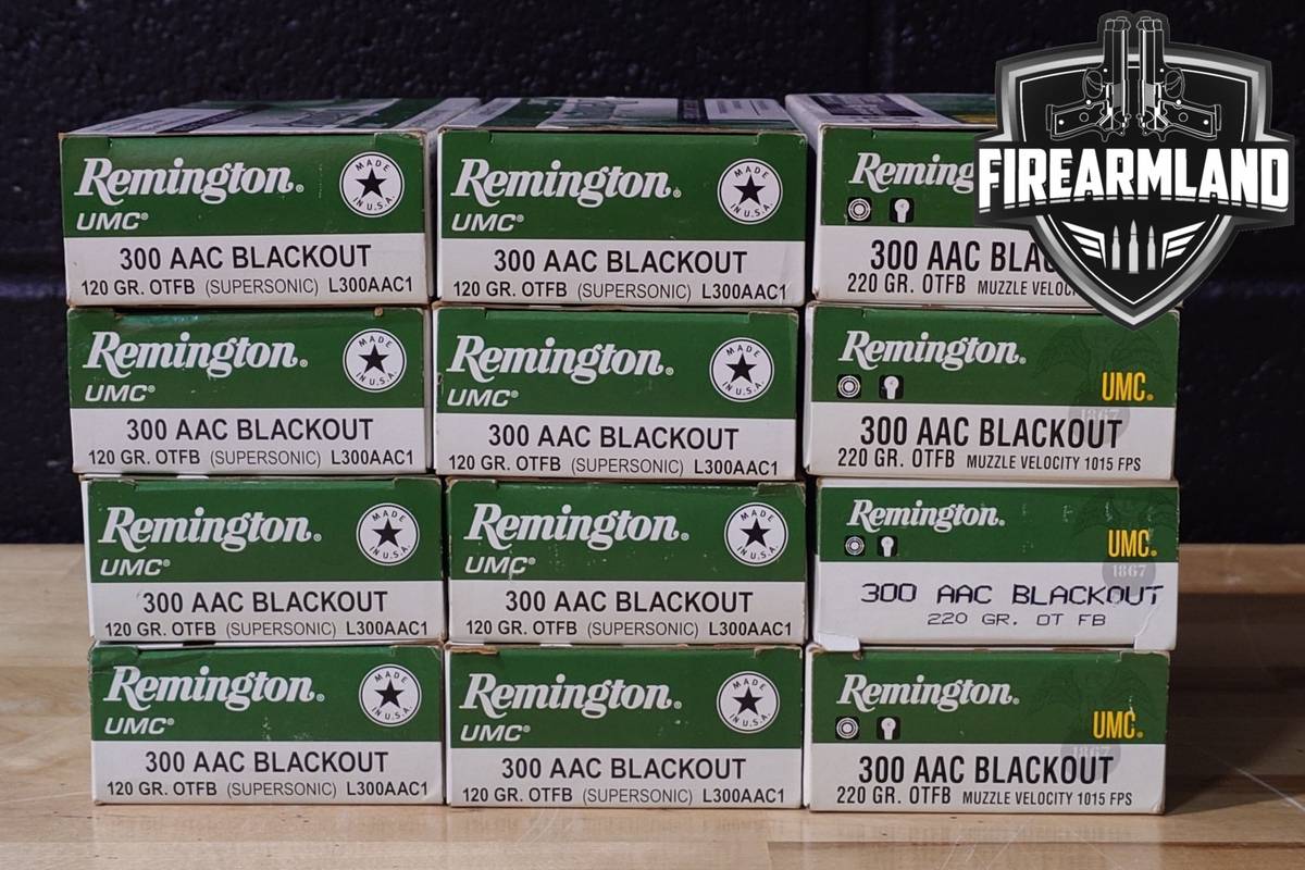 240 RDS! 300 Blackout Ammo BLK-AAC