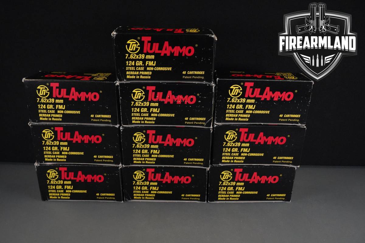 7.62x39 Ammo 7.62x39 Ammunition 400 ROUNDS