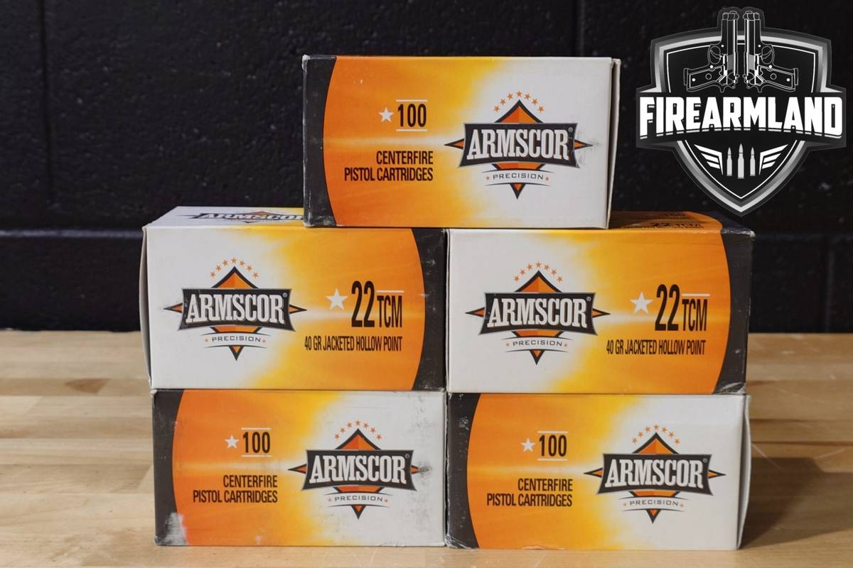 500 RDS! 22 TCM Ammo 22TCM