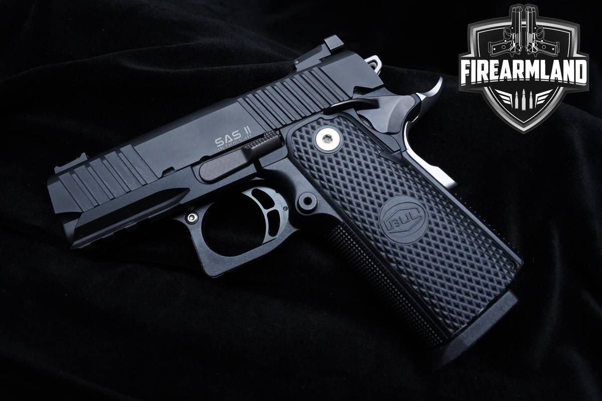 BUL Armory SAS II Ultralight 9mm 3.25" SAS BUL II Armory 3 MAGS & ORIG CASE