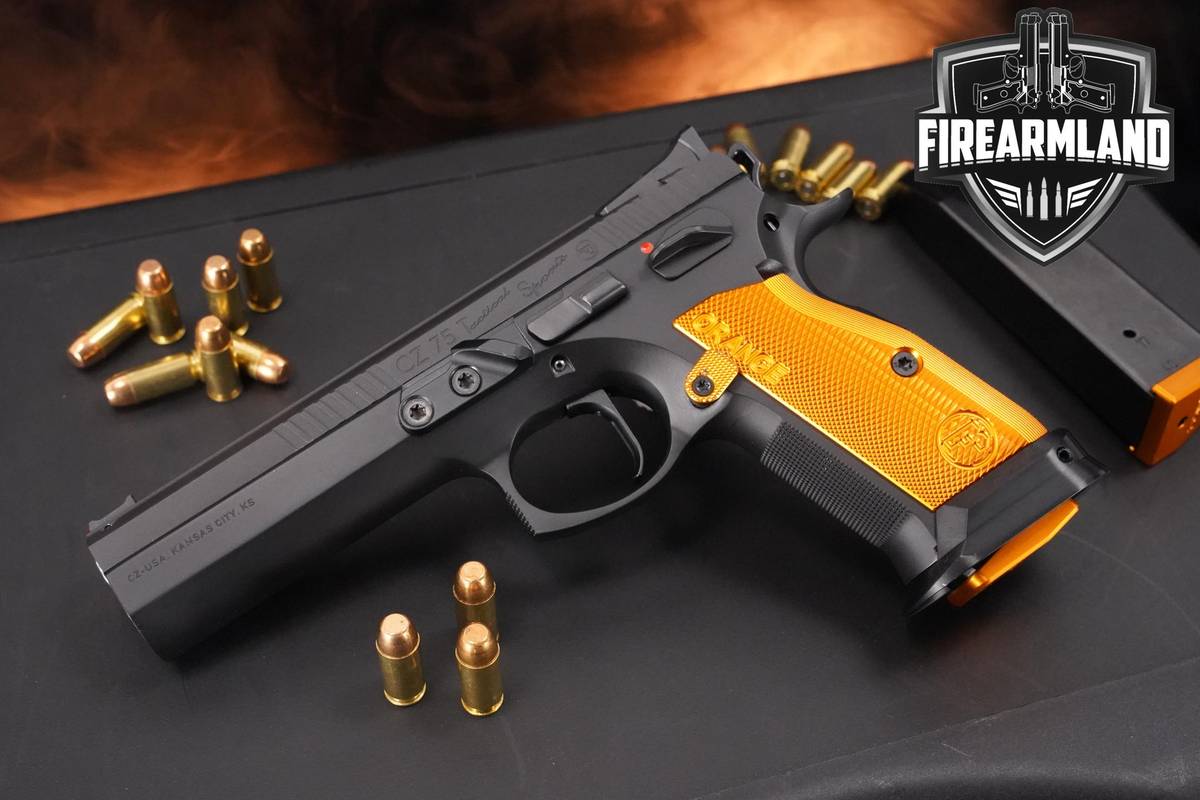 CZ 75 Tactical Sports Orange 40 S&W CZ-75-Tactical-Sports-Orange TS +CASE
