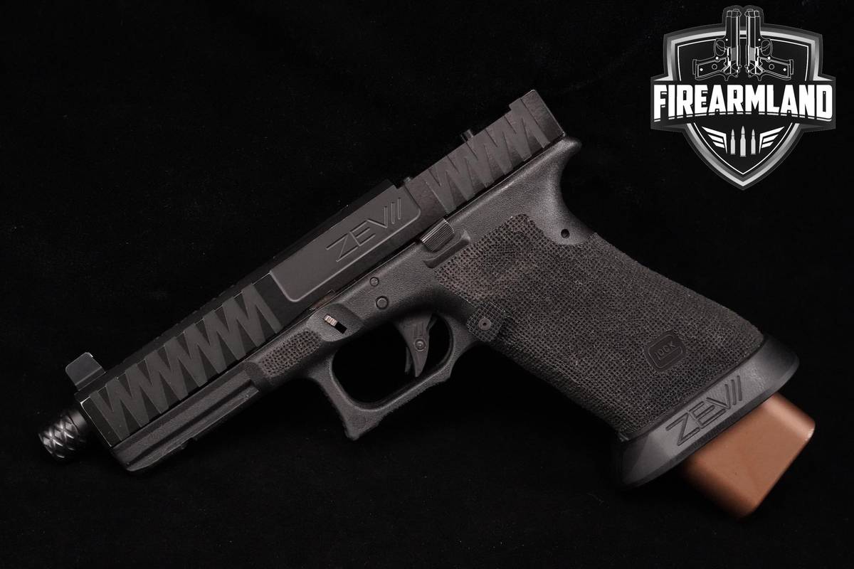 Glock 17 ZEV 9mm 5" Glock G17 G-17 TACTICAL +3 MAGS & HOLSTER