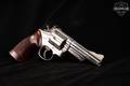 1986 Smith & Wesson (S&W) Model 19-5 Combat Magnum .357 Mag. Nickel in Good Condition Image 2