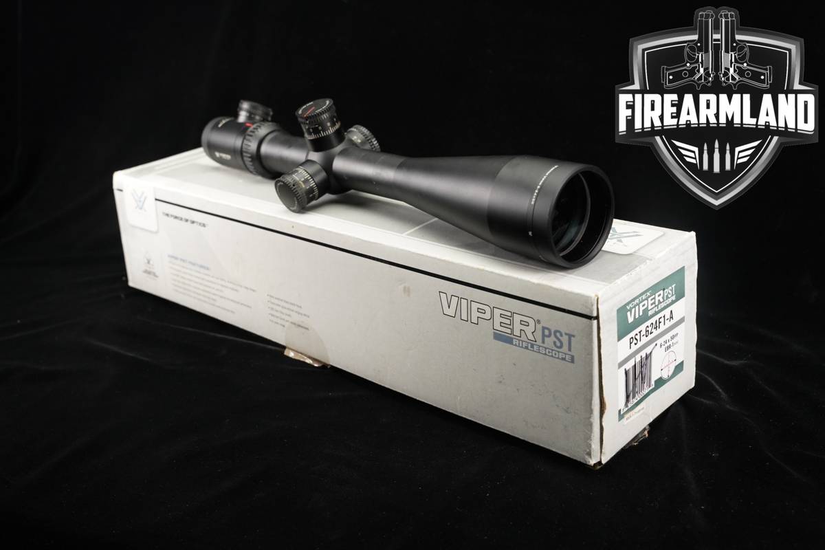 Vortex Optics Viper 6-24x50mm EBR-1 (MOA) FFP 30mm Tube Scope +ORIG BOX