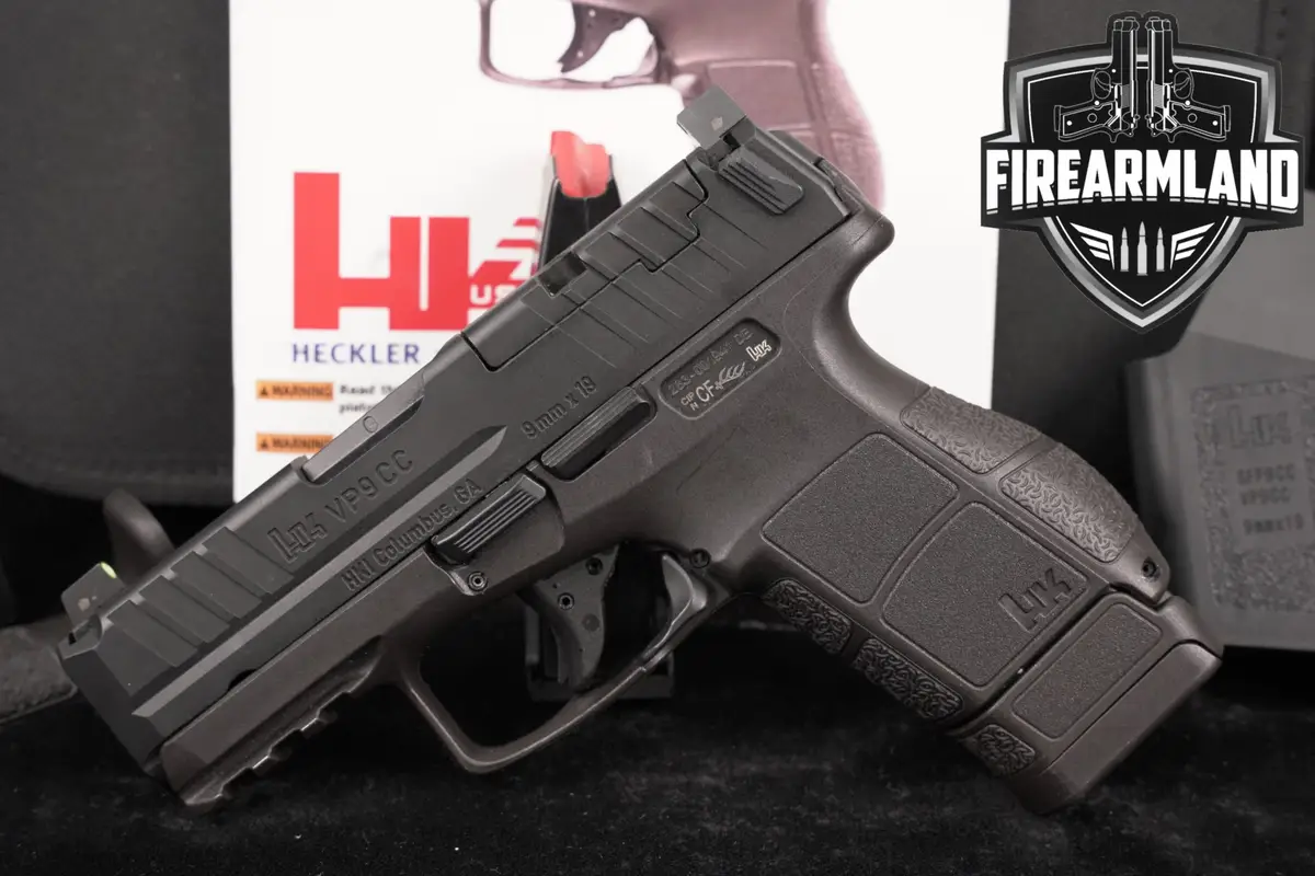 Heckler & Koch VP9 CC OR 9mm H&K VP9CC VP-9 +2 MAGS, ORIG BOX & HOLSTER