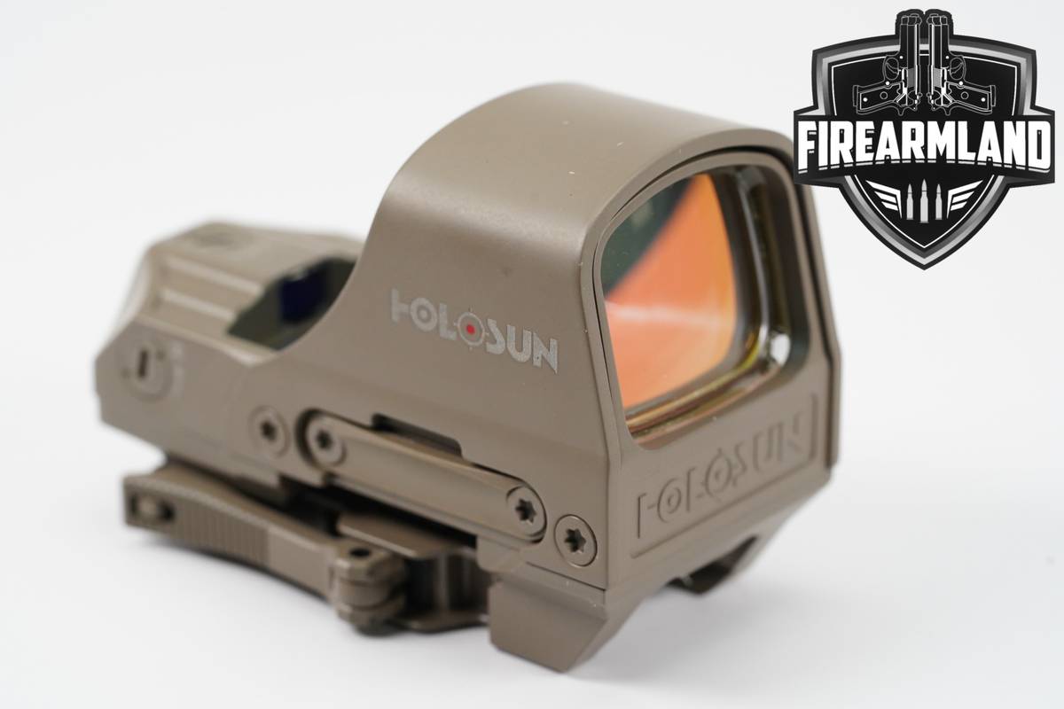 Holosun HS510C FDE-R 2 MOA Dot & 65 Circle Red Sight