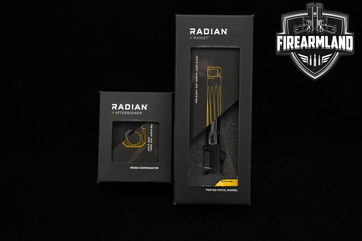 JUST COMP IT Radian Weapons Afterburner +Ramjet Glock 19 Gen5/ 19X/ 45 9mm
