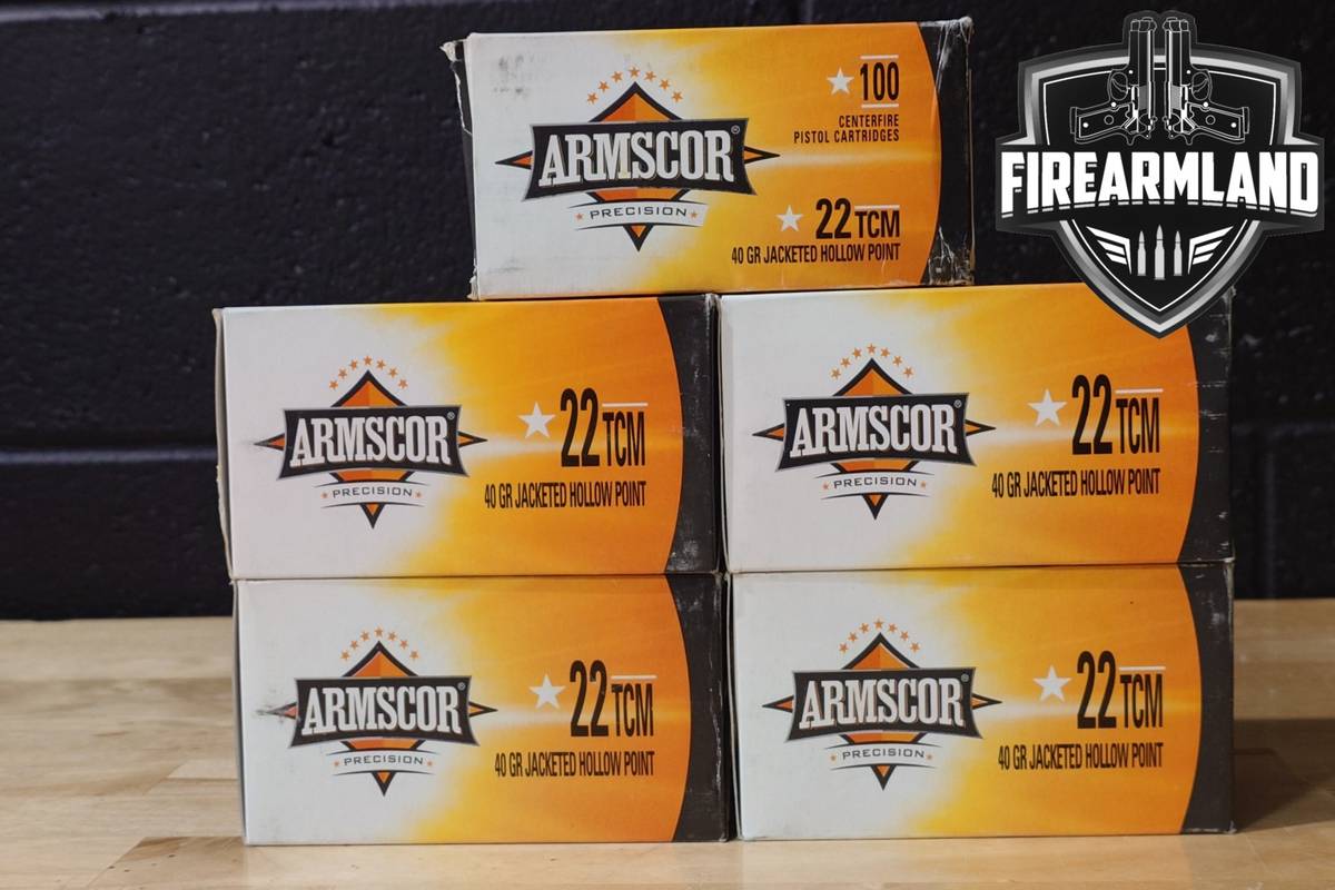 500 RDS! 22 TCM Ammo 22TCM