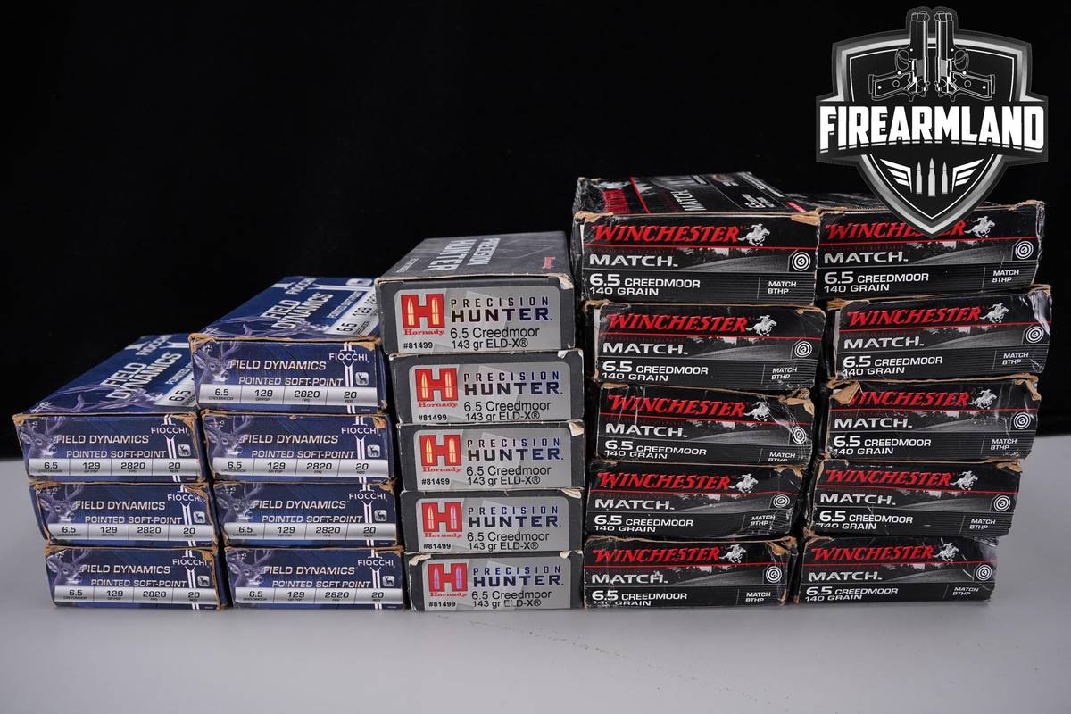 440 RDS! 6.5 Creedmoor Ammo 6.5CM