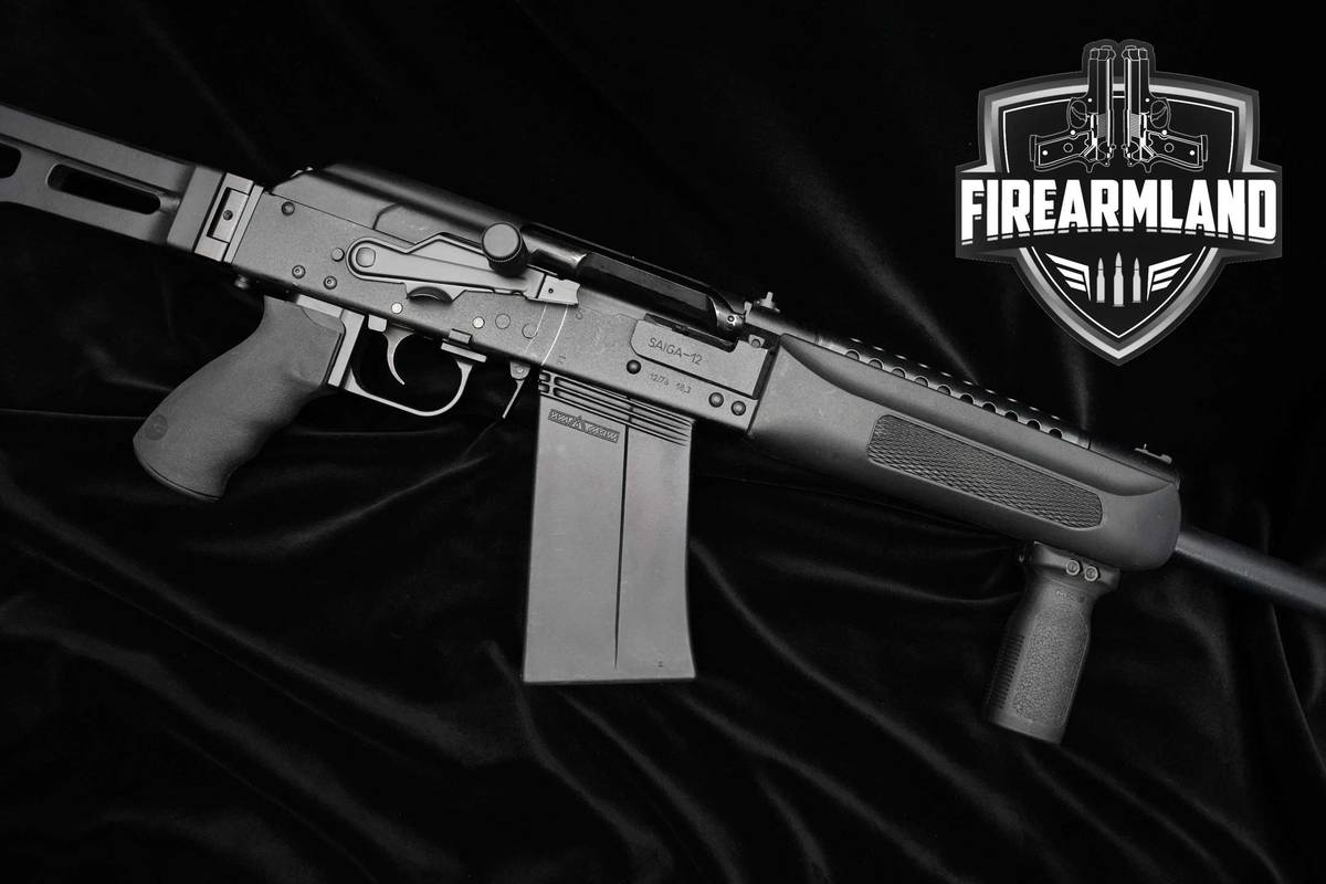 Izhmash SAIGA-12 K 12-Gauge 18.5" Shotgun Russia MUZZLE BRAKE/FLASH HIDER