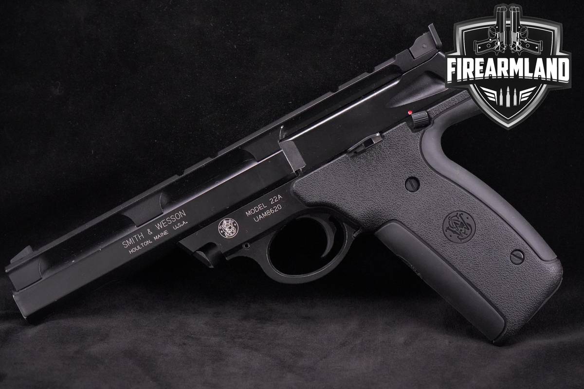 1997 Smith & Wesson Model 22A 22LR 5.5" S&W 22A 22-A 2-MAGS & OG-CASE