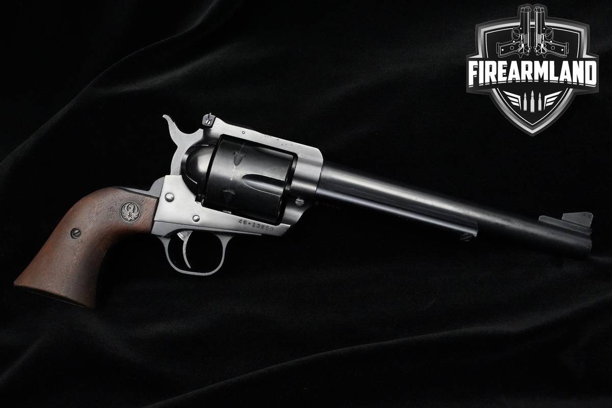 Vintage 1975 Sturm Ruger New Model Blackhawk 45 Colt 7.5" Blued Revolver
