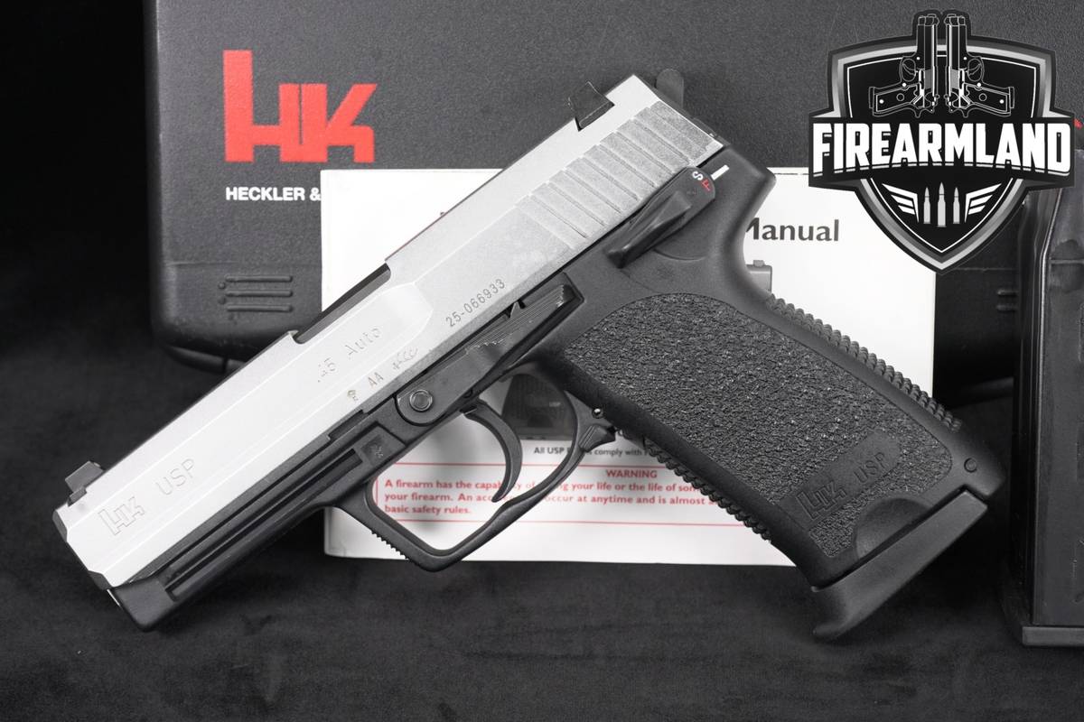Heckler & Koch USP45 45 ACP H&K 4.41 +2 MAGS & ORIG CASE