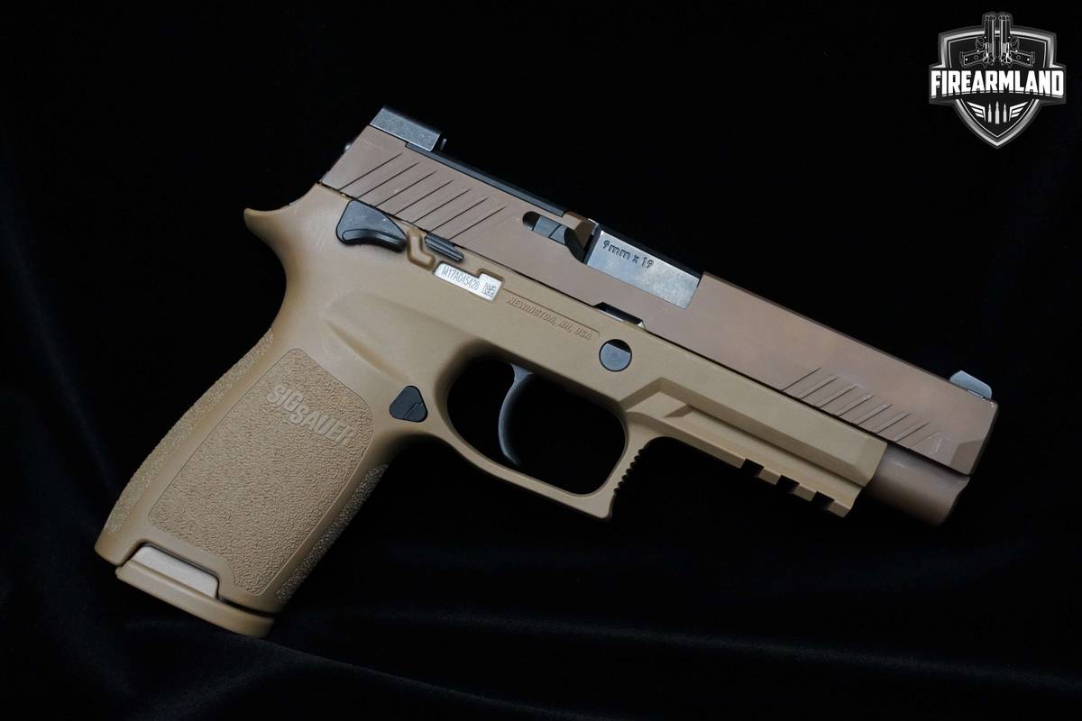 ORIG CASE Sig Sauer P320 M17 9mm Sig-Sauer 4.7" M17 Pistol P320 COYOTE 21+1