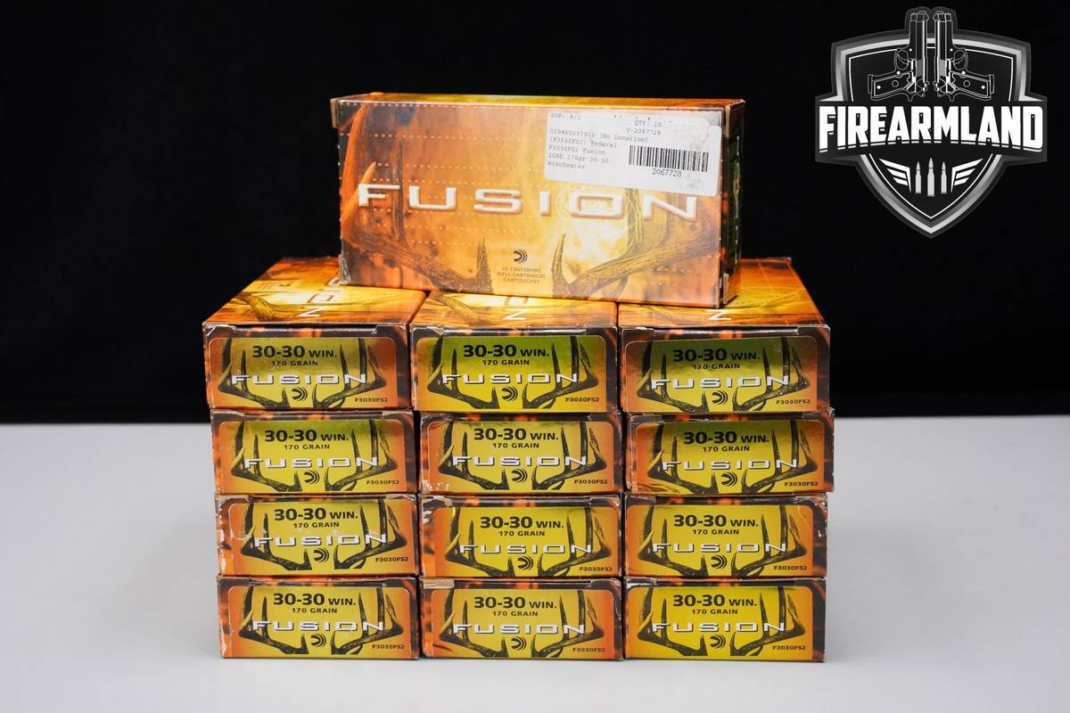 FUSION 30-30 WIN Ammo 30-30-WIN 260 ROUNDS