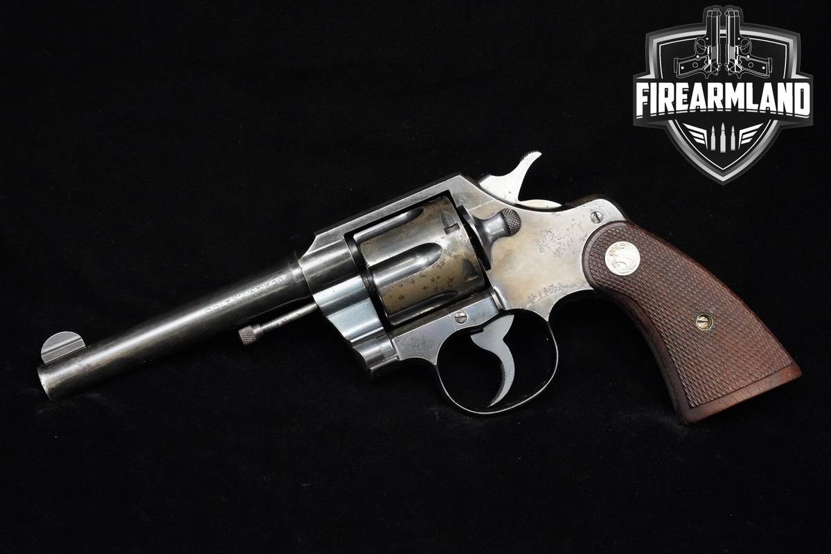 COLLECTOR 1937 Colt Official Police 38 Special 5" Police Colt DA/SA 38-Spl