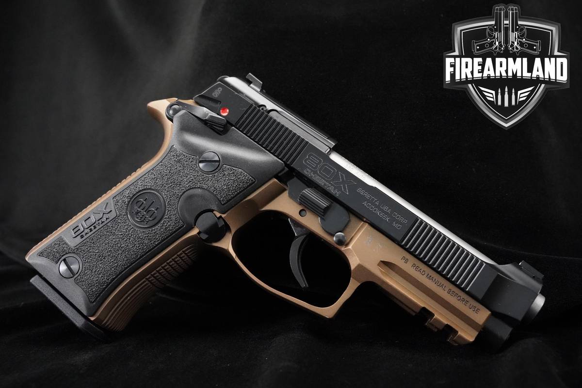LIKE-NEW Beretta Model 80X Cheetah Launch Edition Bronze 380 ACP 80-X DA/SA