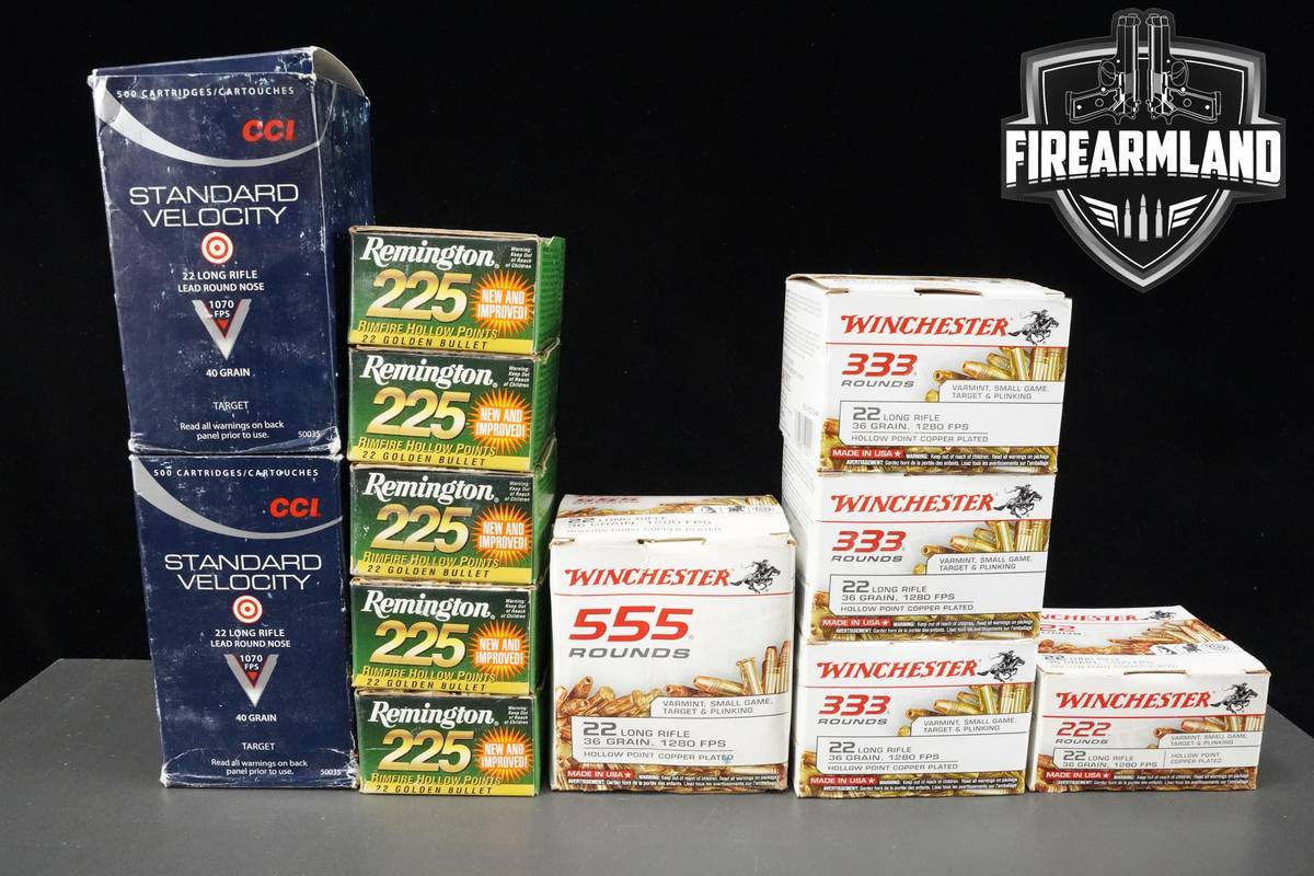 22LR Ammo 22-LR Ammunition 3901 ROUNDS