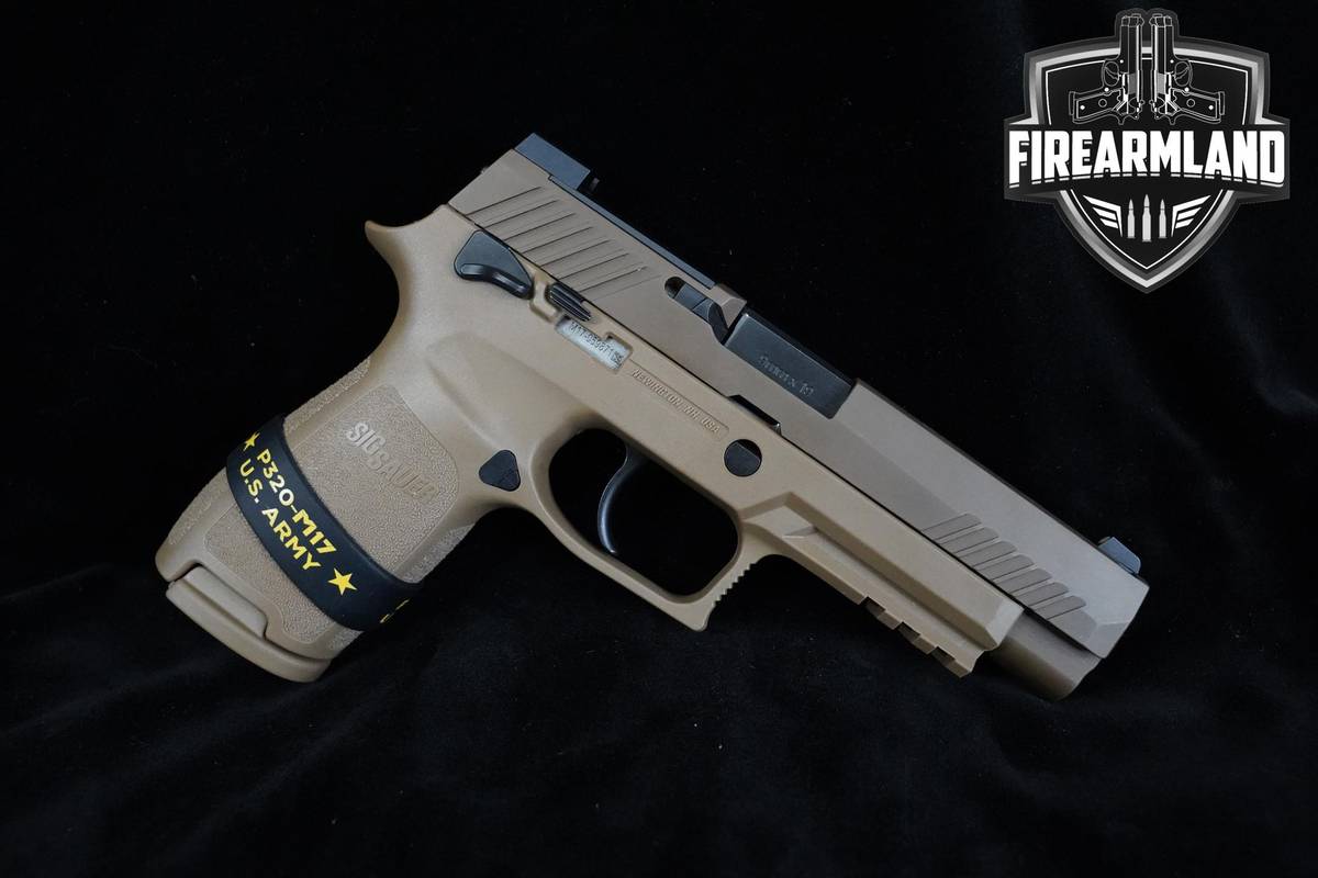 Sig Sauer P320-M17 9mm 4.7" Sig-Sauer P320-M17 P-320 M-17 2MAGS & ORIG CASE