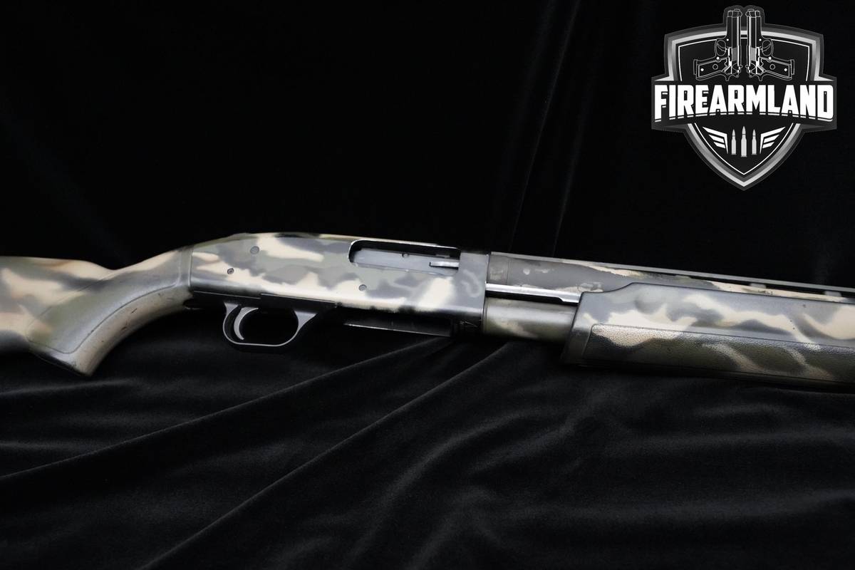 Mossberg 500A 12-Gauge 24" CAMO Shotgun 5+1 Vent Rib Ported 1997