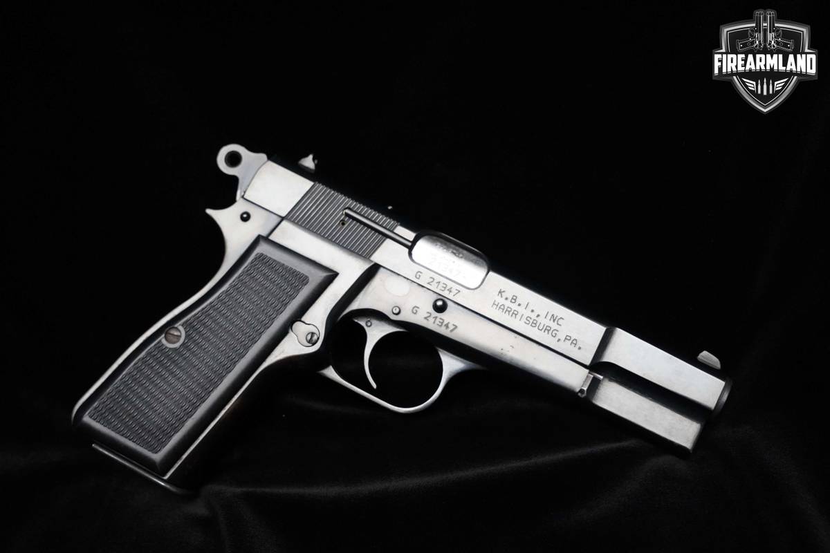 FEG PJK-9HP Hi-Power Clone 4.75" 13+1 Pistol 9mm FEG Blued BHP PJK 9HP 9x19