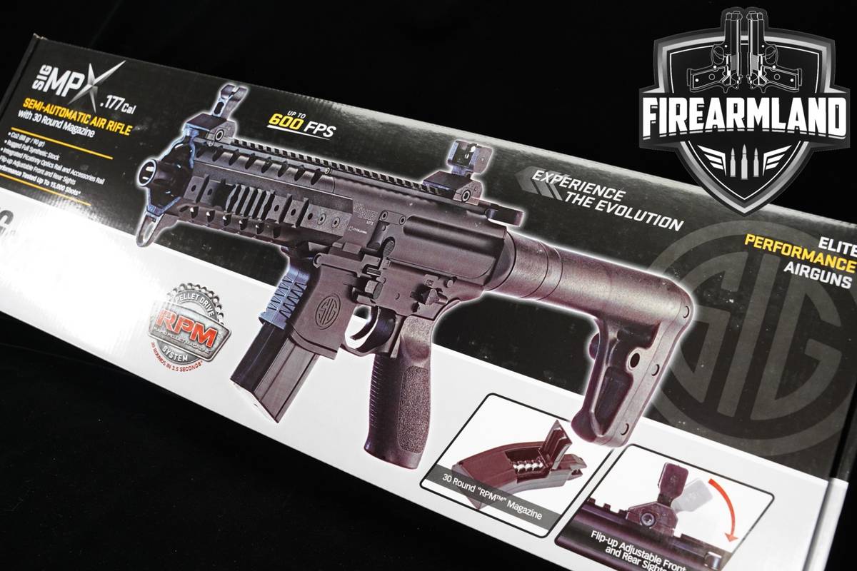 UNFIRED Sig Sauer MPX Air Rifle 177 AIRGUN +ORIG BOX