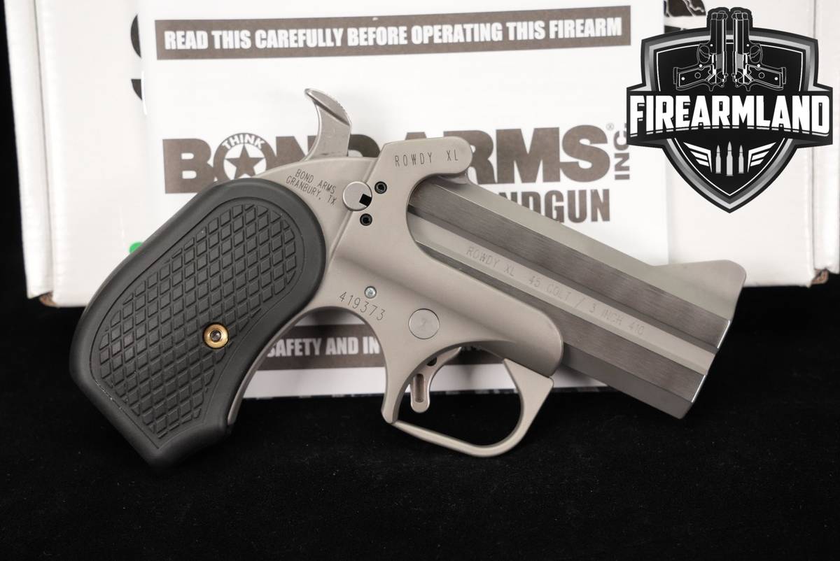 Bond Arms Rowdy XL Rough Series 45 LC/410 Stainless +ORIG BOX
