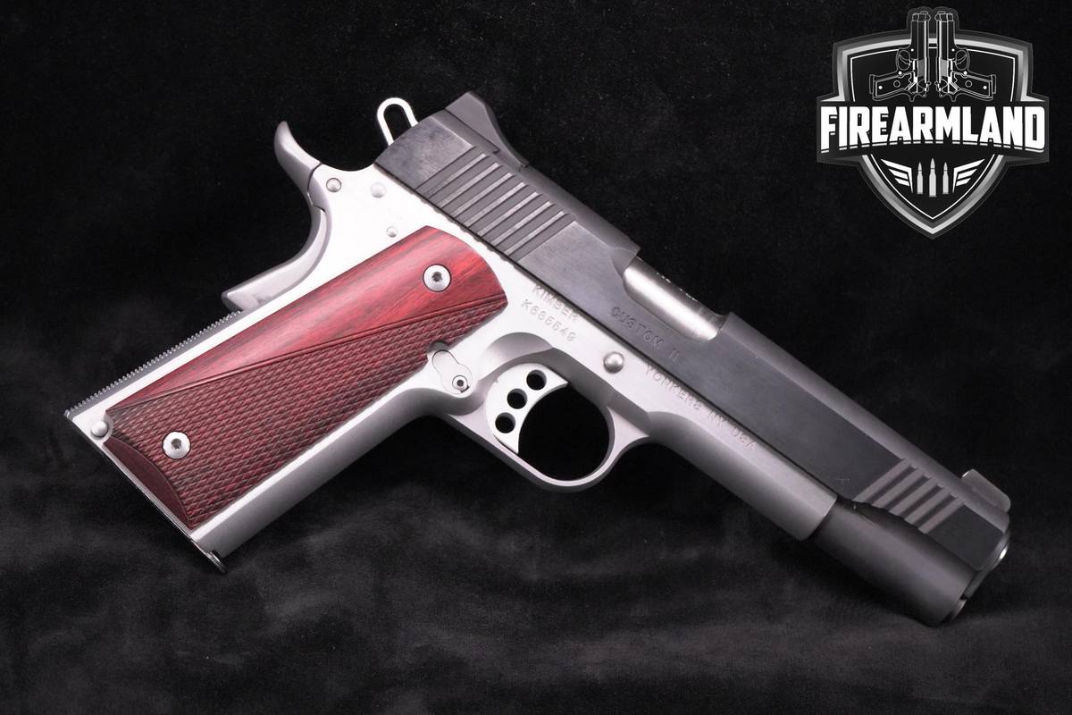 Kimber Custom II 45 ACP 5" Two-Tone 1911 +2 MAGS & ORIG BOX