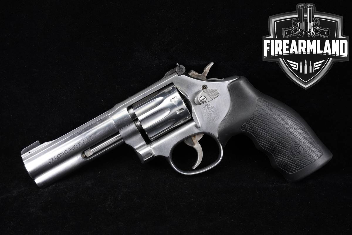 Smith & Wesson S&W Model 617-6 K-Frame 22LR 4" 10-SHOT M617 +ORIG CASE