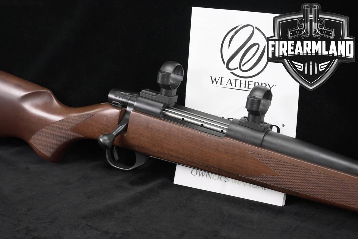 HOWA Weatherby Vanguard Series 2 30-06 24 Blued & Walnut + SCOPE RINGS