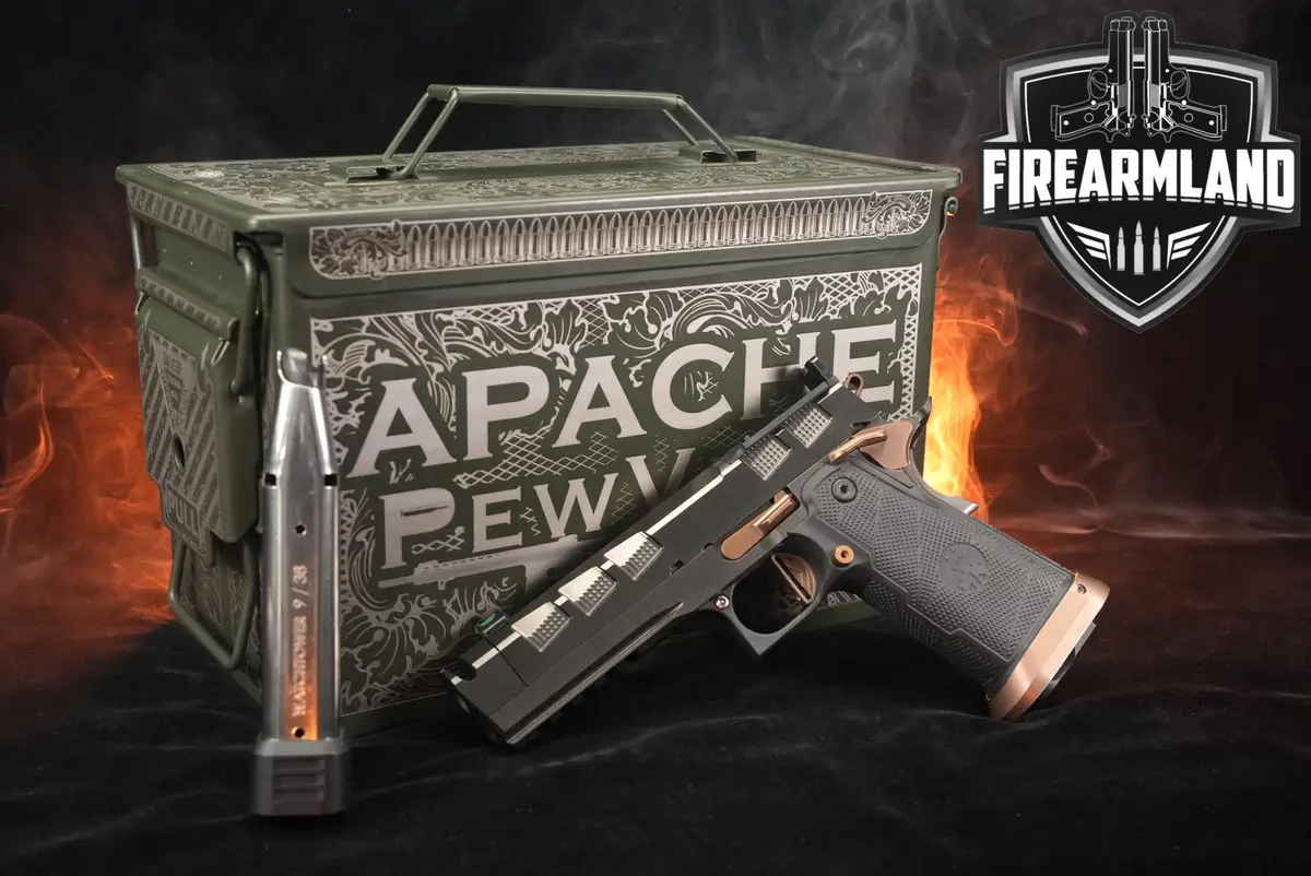LIMITED Watchtower Apache PewView 9mm 1911 2011 Pew View +2 MAGS, ORIG CASE