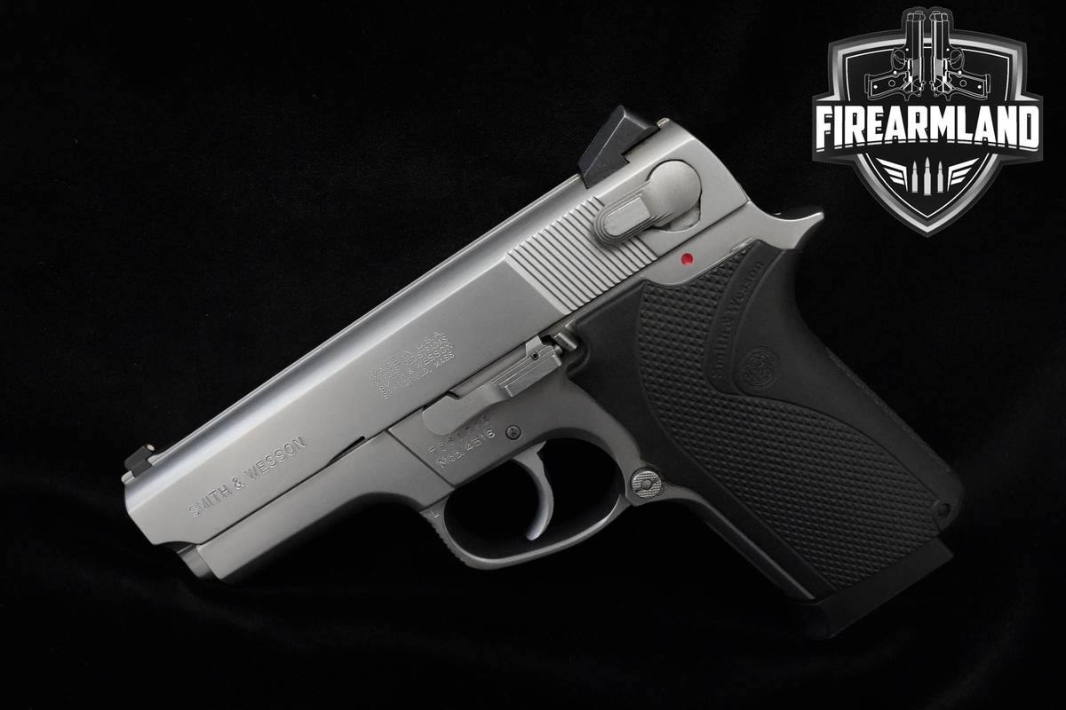 FIRST YEAR! 1988 Smith & Wesson (S&W) Model 4516 45 ACP 3.75" Stainless