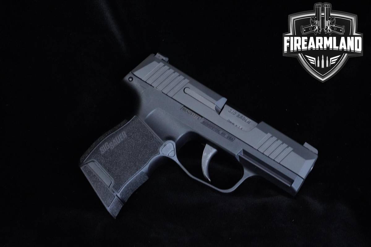 Sig Sauer P365 9mm 3.1" Nitron P365 P-365 +3 MAGS & ORIG CASE
