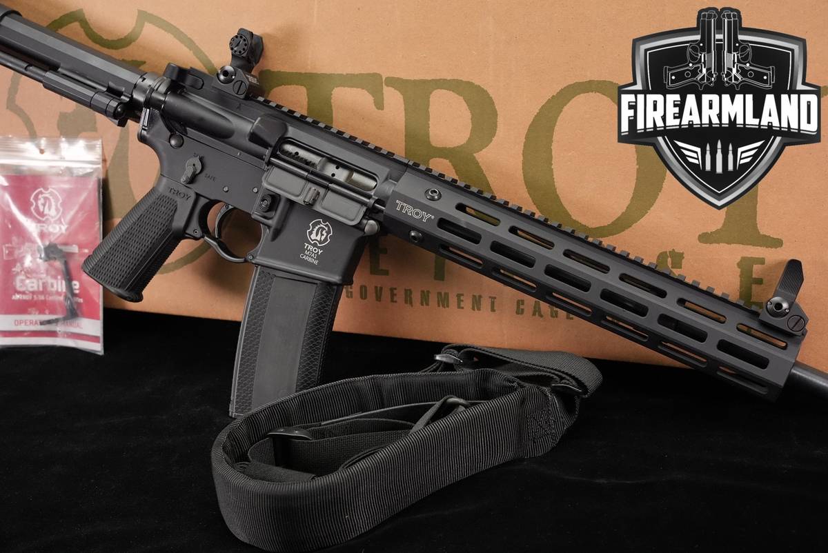Troy Industries M7A1 Carbine 5.56 NATO AR-15 AR15 M7-A1 PDW STOCK +ORIG BOX