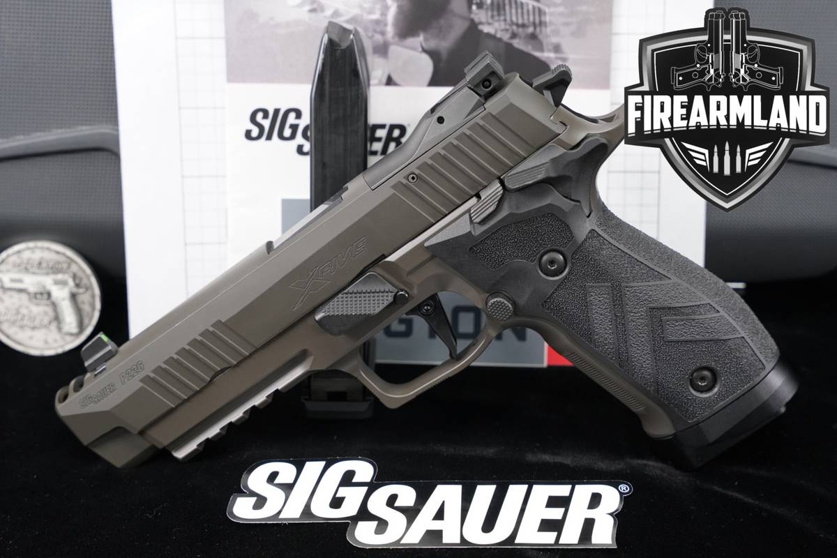Sig Sauer P226 XFIVE Legion SAO 9mm 4.4" Optic-Ready +2 MAGS & ORIG CASE